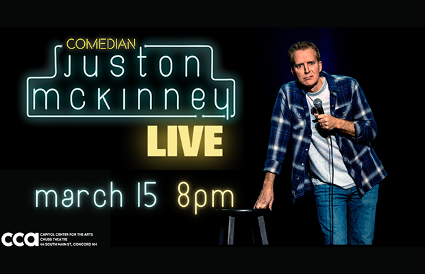 Juston McKinney at the Capital Center for the Arts