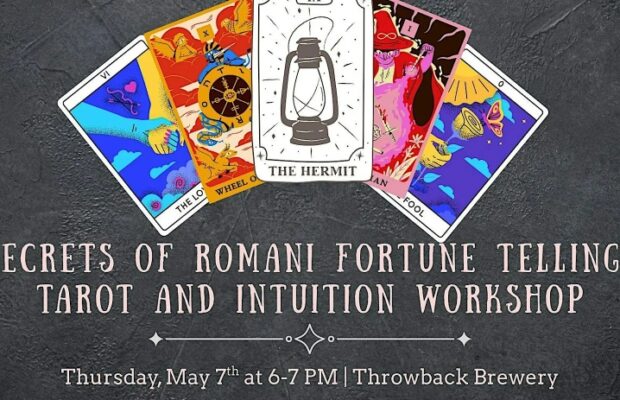 Lectures & Libations: Learn the Secrets of Romani Fortune Telling – Tarot and Intuition Workshop