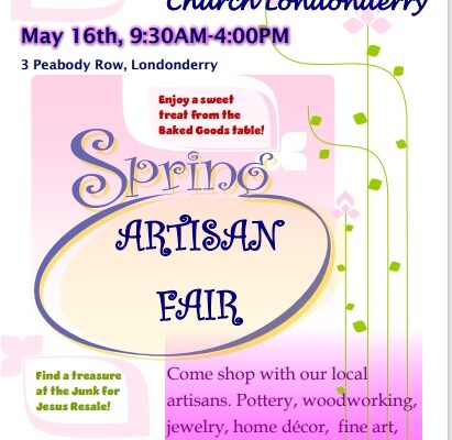 39th Annual Spring Artisan Craft Fair